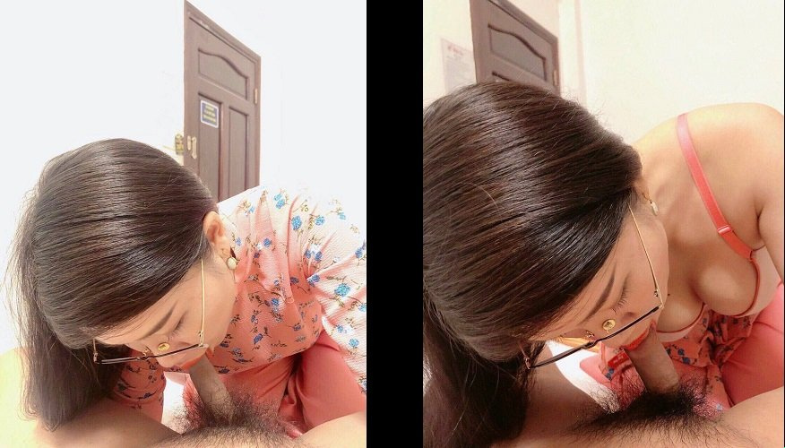 Teacher Trang with blowjob lesson plan